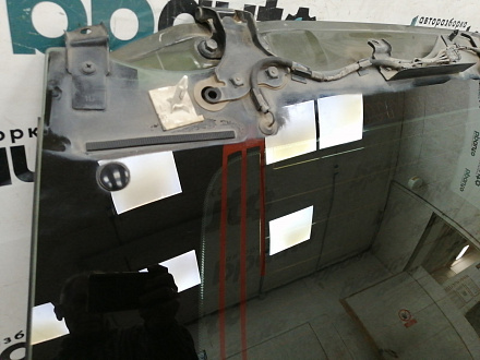AA037109; Крышка багажника (67005-60F90) для Toyota Land Cruiser Prado 150 рест. (2013 — 2017)/БУ; Оригинал; Р0, Хорошее; (6V4) Темно-зеленый  перламутр