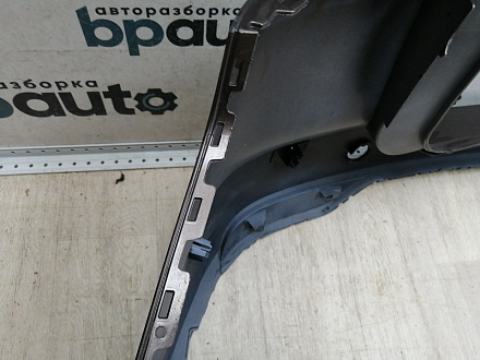 AA046226; Бампер задний; под паркт. (1T0807417K) для Volkswagen Touran II (2010-2015)/БУ; Оригинал; Р1, Мелкий дефект; 