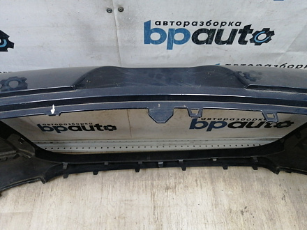 AA044866; Бампер передний; без паркт.; под омыват. (9684345077) для Peugeot 3008 I (2009-2013)/БУ; Оригинал; Р2, Удовлетворительное; 