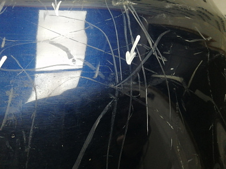 AA045921; Бампер задний; без паркт. (52159-12B30) для Toyota Corolla 150 рест. (2010-2013)/БУ; Оригинал; Р2, Удовлетворительное; 