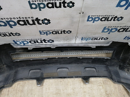 AA045331; Бампер передний; под паркт.; под омыват. (52119-60J00) для Toyota Land Cruiser 200 рест. (2012 — 2015)/БУ; Оригинал; Р1, Мелкий дефект; 