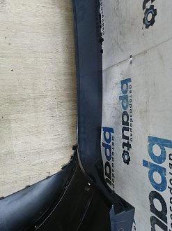 AA046059; Бампер задний; под паркт. (3AF807421A) для Volkswagen Passat B7 Wagon (2011- 2014)/БУ; Оригинал; Р1, Мелкий дефект; 