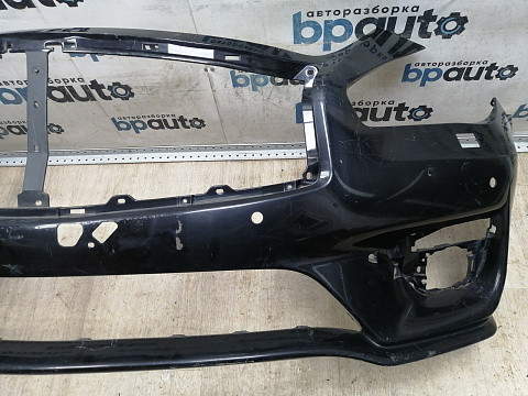 Фотография детали AA045700; Бампер передний, V 3.7; под паркт.; под омыват. (62022-4AN0H) для Infiniti Q70 I рест. (2014-2019)/БУ; Оригинал; Р1, Мелкий дефект; . Фото номер 3