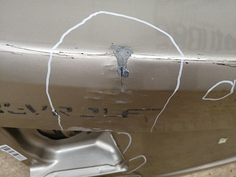 Фотография детали AA038136; Крышка багажника (95950847) для Chevrolet Cruze/БУ; Оригинал; Р2, Удовлетворительное; . Фото номер 6