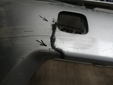 AA045989; Бампер передний; без паркт.; без омыват. (52119-12C70) для Toyota Corolla 150 рест. (2010-2013)/БУ; Оригинал; Р1, Мелкий дефект; 