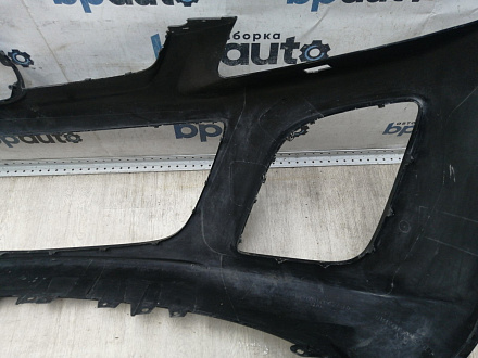 AA045911; Бампер передний; без паркт.; под омыват. (EH44-50031) для Mazda CX-7 I рест. (2009-2012)/БУ; Оригинал; Р1, Мелкий дефект; 