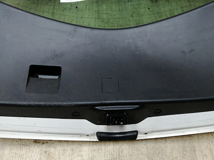 AA045283; Крышка багажника (BBY1-6202X) для Mazda 3 BL/БУ; Оригинал; Р0, Хорошее; (34K) Белый перламутр