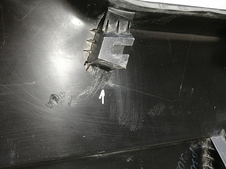 AA045279; Накладка крышки багажника нижняя, пластик (90901-JU00A) для Nissan X-Trail T31/БУ; Оригинал; Р1, Мелкий дефект; 