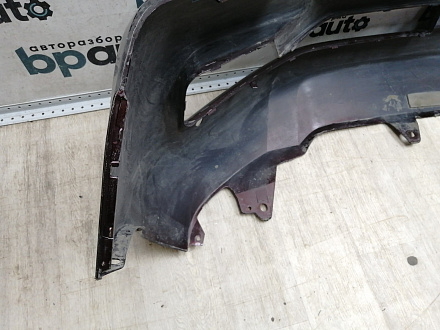 AA045328; Бампер передний; под паркт.; под омыват. (52119-60M50) для Toyota Land Cruiser 200 рест.2 (2015 - 2021)/БУ; Оригинал; Р1, Мелкий дефект; 