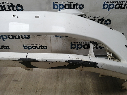 AA046163; Бампер передний; под паркт.; под омыват. (52119-33983) для Toyota Camry 50 (2012 — 2014)/БУ; Оригинал; Р1, Мелкий дефект; 