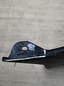 AA046087; Бампер передний; под паркт.; под омыват. (52119-33610) для Lexus ES V рест. (2009- 2012)/БУ; Оригинал; Р1, Мелкий дефект; 