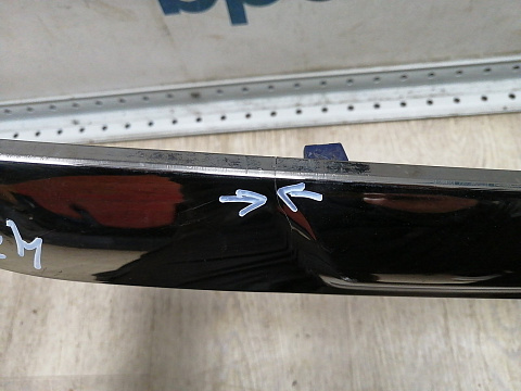 Фотография детали AA043997; Молдинг на решетку радиатора нижний (53122-78010) для Lexus NX рест. (2017-2021)/БУ; Оригинал; Р1, Мелкий дефект; . Фото номер 16