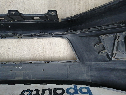 AA045677; Бампер передний, Sport-Style; без паркт.; под омыват. (5NU807221) для Volkswagen Tiguan I рест. (2011- 2016)/БУ; Оригинал; Р1, Мелкий дефект; 