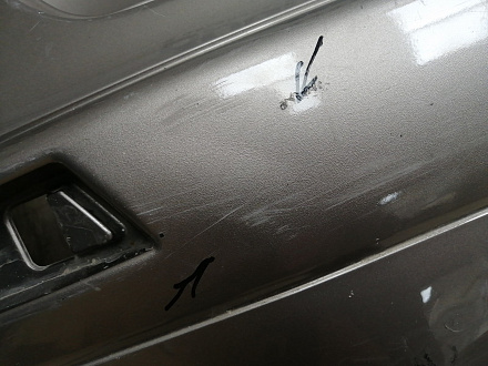 AA046075; Бампер задний; без паркт. (85022 9U040) для Nissan Note/БУ; Оригинал; Р1, Мелкий дефект; 