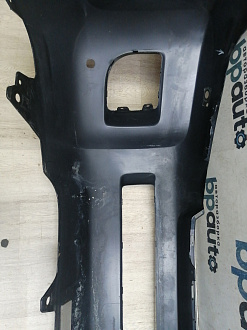 AA046530; Бампер передний; под паркт.; под омыват. (52119-60J00) для Toyota Land Cruiser 200 рест. (2012 — 2015)/БУ; Оригинал; Р1, Мелкий дефект; 