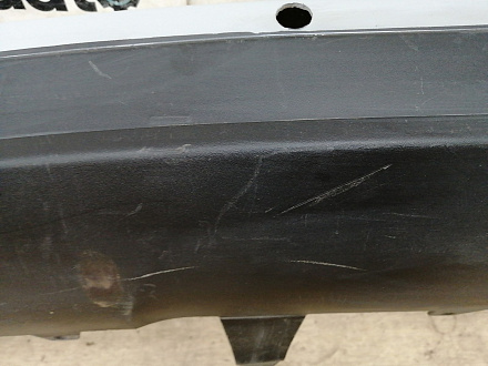 AA038191; Бампер задний; под паркт. (52159-42280) для Toyota Rav4 40 рест. (2015 — 2019)/БУ; Оригинал; Р1, Мелкий дефект; 