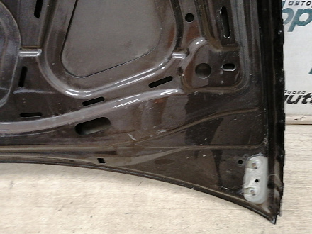 AA038696; Капот (95551101102GRV) для Porsche Cayenne I рест. (957) (2007-2010)/БУ; Оригинал; Р1, Мелкий дефект; 