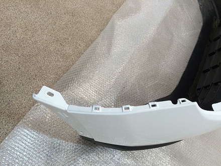 AA005431; Бампер передний; без паркт.; под омыват. (62022-BR10H) для Nissan Qashqai/БУ; Оригинал; Р0, Хорошее; 326, Белый
