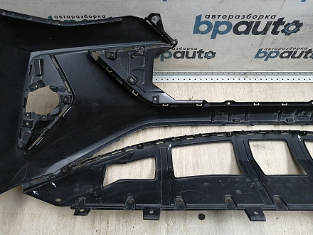 AA045844; Бампер передний; без паркт.; без омыват. (2803127XKQ11A) для Haval F7 I рест. (2022-н.в.)/БУ; Оригинал; Р1, Мелкий дефект; 