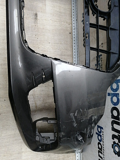 BA000167; Бампер передний; под паркт.; под омыват. (4G0 807 437) для Audi A6 C7/БУ; Оригинал; Р1, Мелкий дефект; 