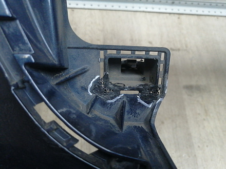 BA000244; Бампер передний; без паркт.; под омыват. (5M0807221N) для Volkswagen Golf Plus II (2009-2014)/БУ; Оригинал; Р2, Удовлетворительное; 