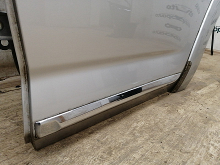 AA037064; Дверь задняя левая, под расширитель, Long (67004-42110) для Toyota Rav4/БУ; Оригинал; Р1, Мелкий дефект; (1F7) Серебро металик
