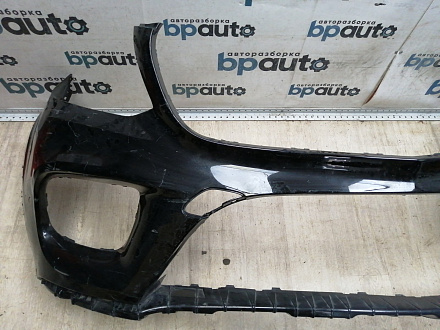 AA046095; Бампер передний; под паркт.; без омыват. (A1668851800) для Mercedes-Benz GLS-klasse I (X166) (2015-2019)/БУ; Оригинал; Р1, Мелкий дефект; 