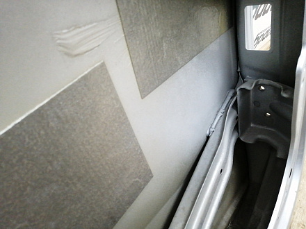AA018704; Дверь задняя левая (3AF833055) для Volkswagen Passat B7 Wagon (2011- 2014)/БУ; Оригинал; Р0, Хорошее; (LA7W) Серебро
