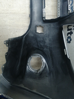 AA045778; Бампер передний; без паркт.; под омыват. (52119-42730) для Toyota Rav4 30 рест. V 2.4 (2009 - 2010)/БУ; Оригинал; Р1, Мелкий дефект; 