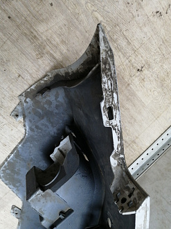 AA045592; Бампер передний; под паркт.; под омыват. (8K0 807 437 AC) для Audi A4 B8/БУ; Оригинал; Р2, Удовлетворительное; 