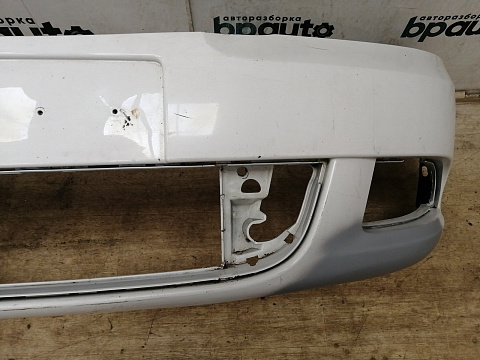 Фотография детали AA039655; Бампер передний; без паркт.; без омыват. (1ZU 807 221) для Skoda Octavia/БУ; Оригинал; Р1, Мелкий дефект; . Фото номер 3