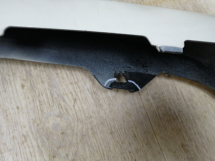 BA000206; Бампер передний; под паркт.; под омыват. (62022-1ME0H) для Infiniti/БУ; Оригинал; Р1, Мелкий дефект; 