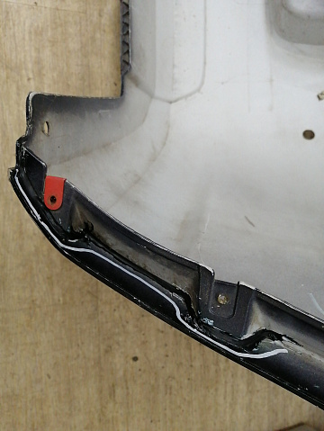 Фотография детали AA033752; Бампер задний; под паркт. (13125014) для Opel Zafira/БУ; Оригинал; Р1, Мелкий дефект; . Фото номер 16