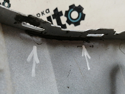 AA044919; Бампер передний; под паркт.; под омыват. (95122388) для Opel Mokka (2012 - 2015)/БУ; Оригинал; Р1, Мелкий дефект; 