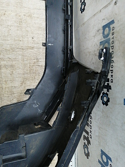 AA045591; Бампер передний; без паркт.; под омыват. (8K0 807 437 AC) для Audi A4 B8/БУ; Оригинал; Р2, Удовлетворительное; 