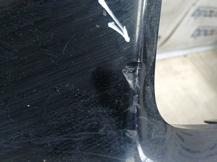 AA045951; Бампер передний; под паркт.; под омыват. (52119-0E220) для Toyota Highlander III (2014 — 2016)/БУ; Оригинал; Р1, Мелкий дефект; 