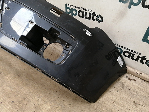 Фотография детали AA038177; Бампер передний; без паркт.; под омыват. (4M51-17757-A) для Ford Focus/БУ; Оригинал; Р1, Мелкий дефект; . Фото номер 2