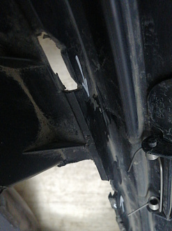 BA000256; Бампер передний, S-line; без паркт.; под омыват. (8R0 807 437 AC) для Audi Q5 I рест. (2012-2017)/БУ; Оригинал; Р1, Мелкий дефект; 