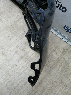 AA045536; Бампер передний; под паркт.; под омыват. (4L0 807 437) для Audi Q7 I (2005-2010)/БУ; Оригинал; Р1, Мелкий дефект; 