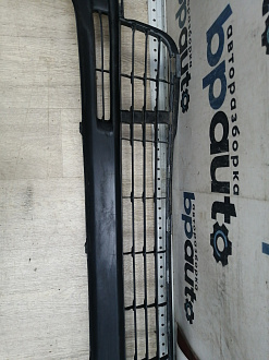 AA046001; Юбка переднего бампера (52129-0E010) для Toyota Highlander III (2014 — 2016)/БУ; Оригинал; Р1, Мелкий дефект; 