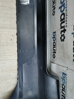 AA046058; Бампер задний, без молдинга; без паркт. (3AE807417) для Volkswagen Passat B7 Sedan (2011- 2014)/БУ; Оригинал; Р1, Мелкий дефект; 