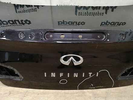 AA038334; Крышка багажника (H4300-JK0MM) для Infiniti G (2006-2013)/БУ; Оригинал; Р2, Удовлетворительное; 