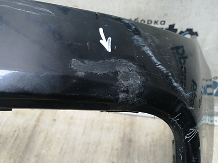 AA046169; Бампер передний; без паркт.; без омыват. (86511-H0000) для Kia Rio IV Sedan (2017- 2020)/БУ; Оригинал; Р1, Мелкий дефект; 