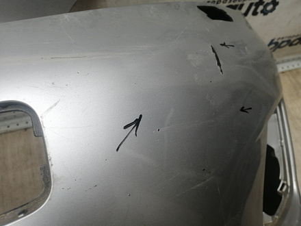 AA045988; Бампер передний; без паркт.; под омыват. (52119-12C70) для Toyota Corolla 150 рест. (2010-2013)/БУ; Оригинал; Р2, Удовлетворительное; 