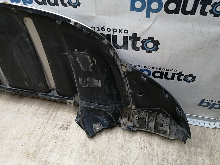 AA045346; Юбка переднего бампера (7P5807061) для Porsche Cayenne II (958) (2010-2014)/БУ; Оригинал; Р1, Мелкий дефект; 