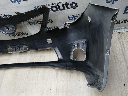 AA046615; Бампер передний; без паркт.; под омыват. (52119-12C70) для Toyota Corolla 150 рест. (2010-2013)/БУ; Оригинал; Р2, Удовлетворительное; 