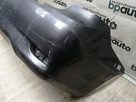 AA044343; Бампер задний; без паркт. (52159-12B30) для Toyota Corolla 150 рест. (2010-2013)/БУ; Оригинал; Р1, Мелкий дефект; 