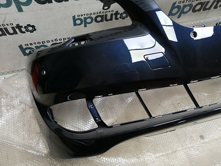 AA004123; Бампер передний, 4 отв. под датчики; под паркт.; под омыват. (51117200712) для BMW 5 серия F10 F11/БУ; Оригинал; Р0, Хорошее; (416) Темно-синий перламутр