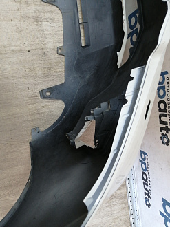 AA044837; Бампер передний; без паркт.; под омыват. (52119-6B984) для Toyota Land Cruiser Prado 150 рест.2 (2017- 2020)/БУ; Оригинал; Р1, Мелкий дефект; 