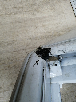 AA045705; Бампер передний, S-line; под паркт.; под омыват. (8K0 807 437 S) для Audi A4 B8/БУ; Оригинал; Р2, Удовлетворительное; 